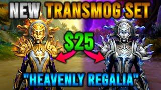 NEW Heavenly Regalia Transmog Pack Is Now Available! | WoW: TWW