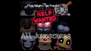 Five nights at freddy's Help Wanted (Mobile Versión) - All Jumpscares