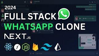  Build a Whatsapp Clone (Realtime Chat) using Next.js, Socket.io, Tailwind CSS, Node.js & Zegocloud