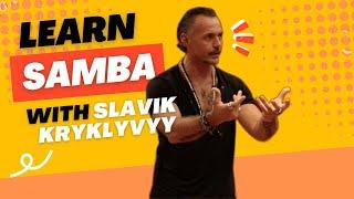 Slavik Kryklyvyy - Ballroom latin dance lessons - Samba w/ Routine | Mabo Dance Camp