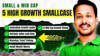 Top 5 Smallcase basket for 2025: Best Small & Mid Cap Stock Picks for Long-Term Growth!