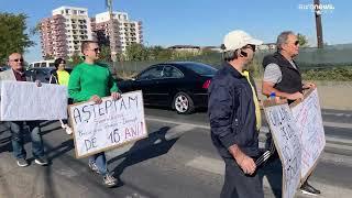 Proteste în Prelungirea Ghencea din București. În trei ani s-au finalizat numai 700 de metri