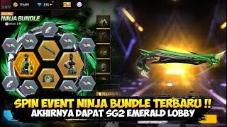 SPIN SG2 EMERALD BLAZE! EVENT FF TERBARU NINJA BUNDLE HABIS BERAPA DIAMOND