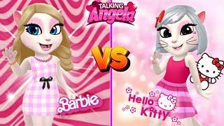 Barbie VS Hello Kiti || Who is better? || My Talking Angela 2