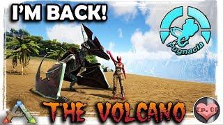 I'M BAAACK! - Modded: ARK Pugnacia on the Volcano Map w/Pooping Evolved :)