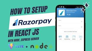 How to Integrate Razorpay | Payment Gateway Integration | React and Node.js for web
