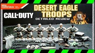 [ DESERT EAGLE TEAM ] MEGA CONSTRUX CALL OF DUTY KNOCK OFF Detailed Review