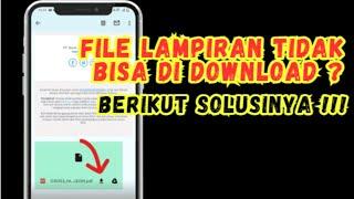 Cara Mengatasi File Lampiran di Gmail Tidak Bisa Di Download