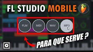 FL Studio Mobile - Exportar/Salvar Músicas