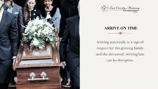 4 Key Points To Keep In Mind For Funeral Etiquette | El Cajon & San Diego, CA | East County Mortuary