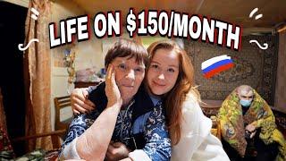 Life on $150 in a RUSSIAN VILLAGE ️ Russian Babushka VLOG!