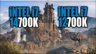 i7 14700K vs 12700K Benchmarks - Tested in 15 Games and Applications