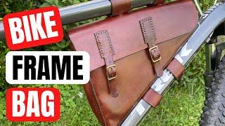 Bikepacking Leather Frame Bag (How To)