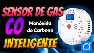 SENSOR DE GAS CO (Monóxido de Carbono) INTELIGENTE compatible TUYA SMART LIFE 