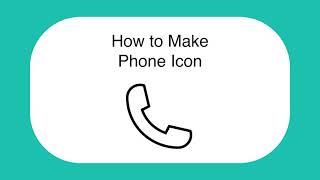 How to Make Phone Icon | Illustrator Tutorial | #shorts