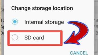 How to Change Default Download Location to SD Card | Change Storage location
