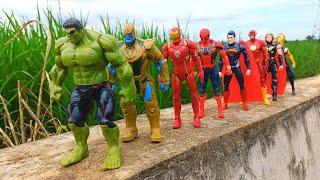 Unboxing AVENGERS TOYS/Action Figures/ Unboxing/Cheap Price/Ironman, Hulk, Thor, Spiderman/Toys.