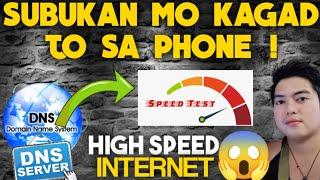 PAANO PABILISIN ANG INTERNET CONNECTION MO ! FAST DNS SERVERS ! MOBILE DATA & WIFI COMPATIBLE !