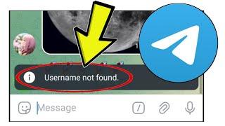 How To Fix Telegram App Username not found. Problem Solved