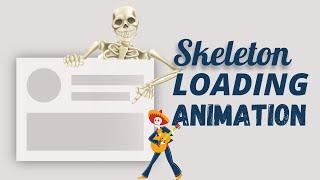 Skeleton Loading Animation using HTML and CSS | CSS new page Loader like youtube and facebook