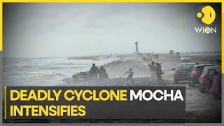 Cyclone Mocha intensifies, US typhoon war room predicts 250 km/hour winds | WION