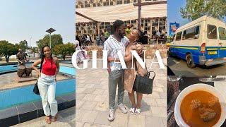 GHANA VLOG: visiting my husbands homeland, food, beauty & culture!