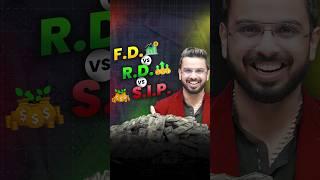 FD Vs RD Vs SIP | Where to Invest Money? 