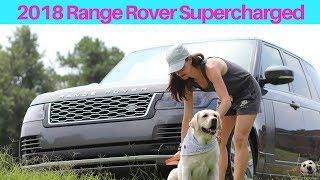 2018 Range Rover Supercharged: Andie the Lab Review! #RangeRover #AndietheLab #Dogs