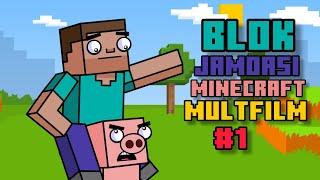 Blok Jamoasi | Minecraft Multfilm O'zbek tilida | Minecraft kulgili video