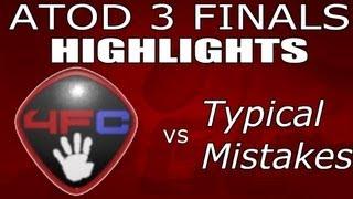 Dota 2 AtoD 3 Finals HIGHLIGHTS - 4fc vs Typical Mistakes - Reverse Captains Mode