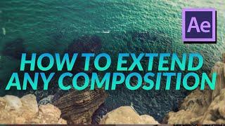 How to extend a composition in Adobe After Effects