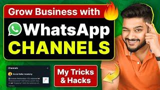 My Strategy to Grow WhatsApp Channel | Social Seller Academy