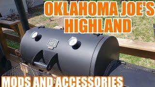 Oklahoma Joe's Highland Offset Smoker Mods and Accessories