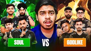 SOUL vs GODLIKE 4vs4 WHO IS BETTER ?? ft. Jonathan Gaming | BEST Moments in PUBG Mobile