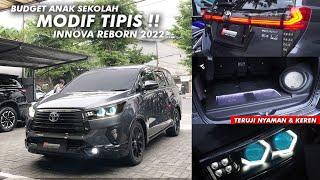 MODIF INNOVA REBORN V TO VENTURER 2022 !! BUDGET PELAJAR BISA BIKIN NYAMAN & FUNGSIONAL