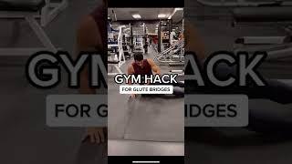 How to EASILY Set Up Dumbbell Glute Bridges (Gym Hack)