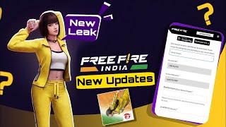 TONIGHT UPDATE + FF INDIA NEW LEAK'S 