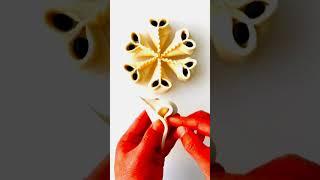 Momos 131#frozenmomos   | How to made new design shape Momos..#shorts #momos #momosrecipe #art