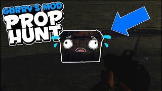 HE FINALLY FOUND ME!! - GMOD Prop Hunt!