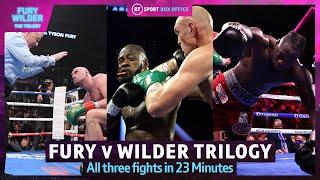 The FULL Tyson Fury v Deontay Wilder Trilogy In 23 Minutes 