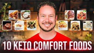 10 Keto Comfort Food Recipes You've Probably NEVER Seen!