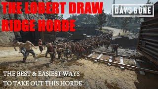 Days Gone - THE LOBERT DRAW RIDGE HORDE, The Best & Easiest Ways To Take Out This Horde.