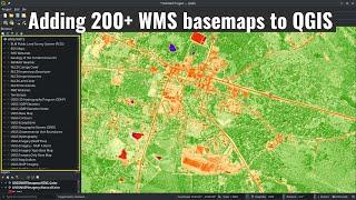 Adding 200+ WMS basemaps to QGIS with a few clicks