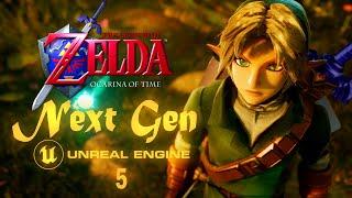⭐[4K] Zelda Ocarina of Time Next Gen: Lake Hylia - Unreal Engine 5