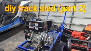 Build Your Own track sled for Cheap! (part 2)