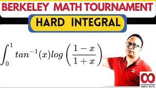 Mastering Integration: Solving the Toughest Problem from the Berkeley Math Tournament