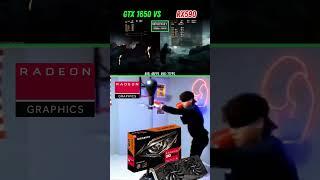 RX 580 vs GTX 1650 (590 5600xt) #gpu #pcgaming #pc #nvidia #ryzen #amd