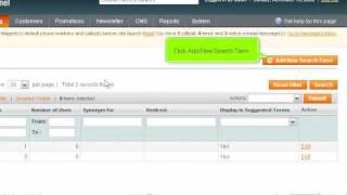 How to manage search terms in Magento | Tutorial
