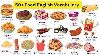 English Vocabulary: 50+ Names of Food and Drink in English