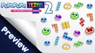 Puyo Puyo Tetris 2 - Story and Gameplay Early Look